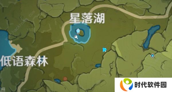 原神星落之地位置总汇 7个陨星碎屑收集地点坐标图图片3