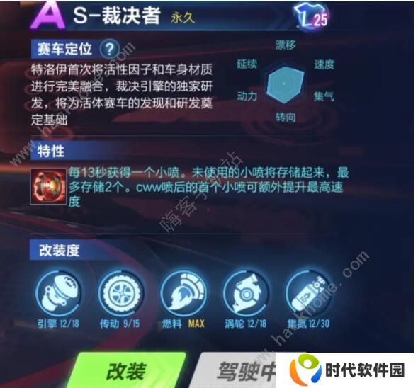 QQ飞车手游S裁决者怎么改装 S裁决者分支改装攻略图片3