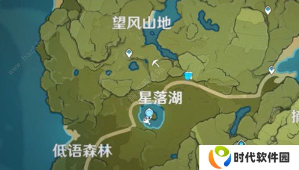 原神星落之地位置总汇 7个陨星碎屑收集地点坐标图图片4