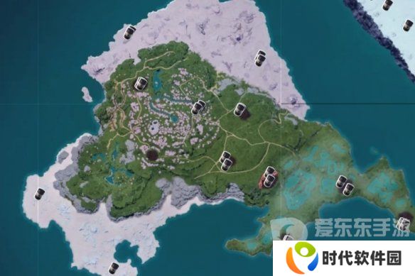 幻兽帕鲁樱花岛全翠叶鼠雕像位置在哪里 樱花岛全翠叶鼠雕像位置汇总分享