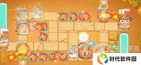 保卫萝卜4法老归来第26关怎么过 法老归来第26关通关布局