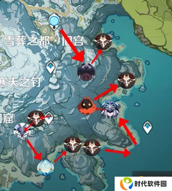 《原神》雪山地区精英怪
