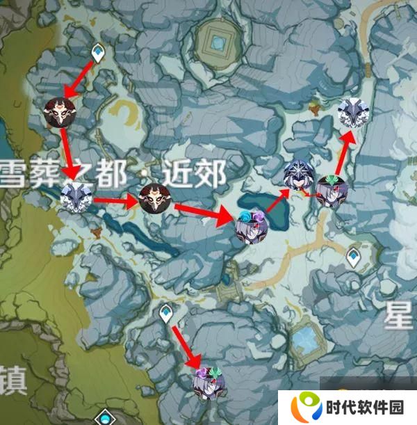《原神》雪山地区精英怪