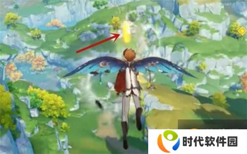 原神第五天风中杂碍全纹章位置 原神飞行挑战第五天通关攻略
