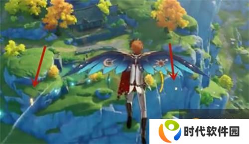 原神第五天风中杂碍全纹章位置 原神飞行挑战第五天通关攻略