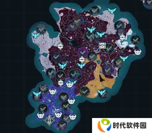 幻兽帕鲁天坠之地新地图跑图信息大全图片1