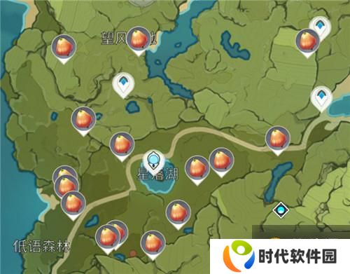 《原神》日落果刷新点