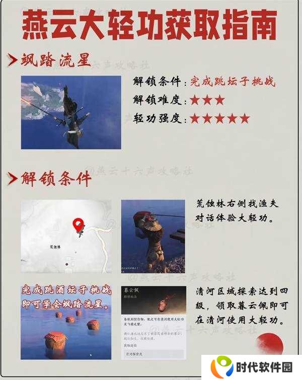 燕云十六声轻功哪里学的   全部轻功获得方法一览图片1